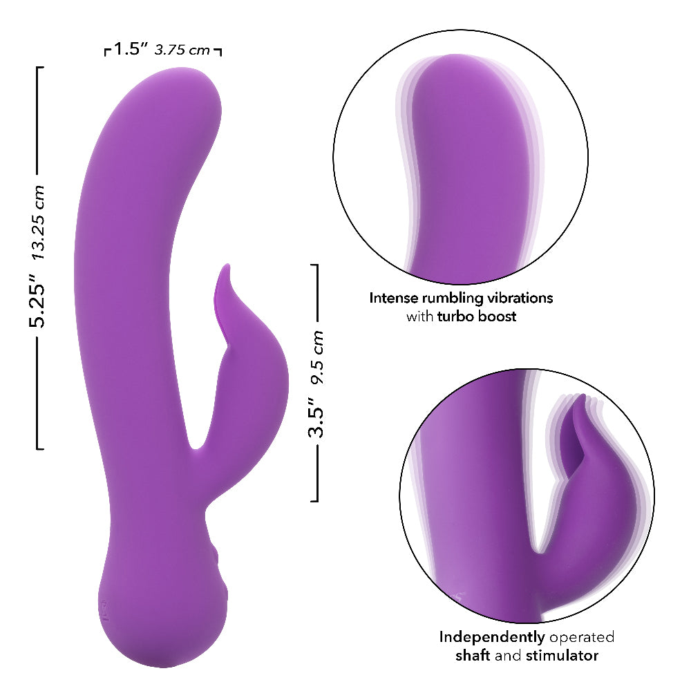 First Time Rechargeable Pleaser - Purple CalExotics