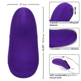 Envy Handheld Rolling Ball Massager - Purple CalExotics