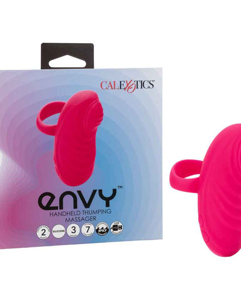 Envy Handheld Thumping Massager - Pink CalExotics