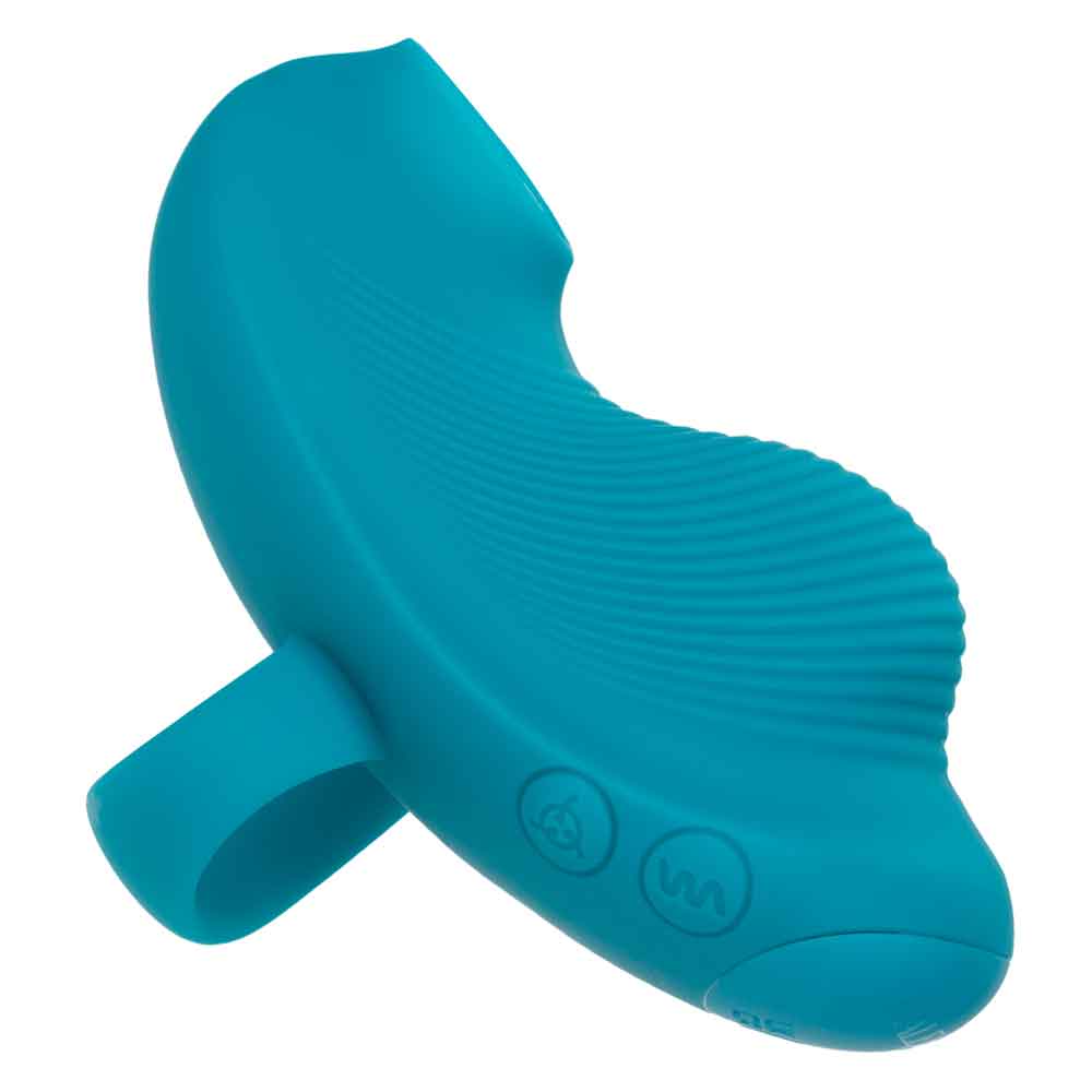 Envy Handheld Suction Massager - Blue CalExotics