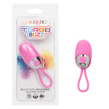 Turbo Buzz Bullet With Removable Silicone Sleeve - Pink CalExotics