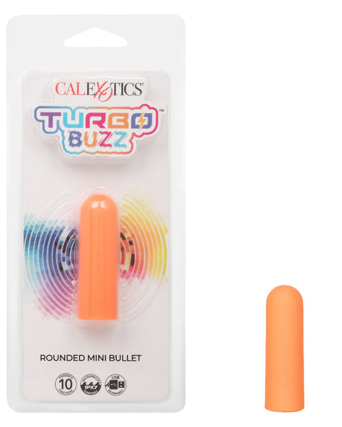 Turbo Buzz Rounded Mini Bullet - Orange CalExotics