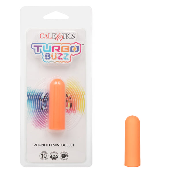 Turbo Buzz Rounded Mini Bullet - Orange CalExotics