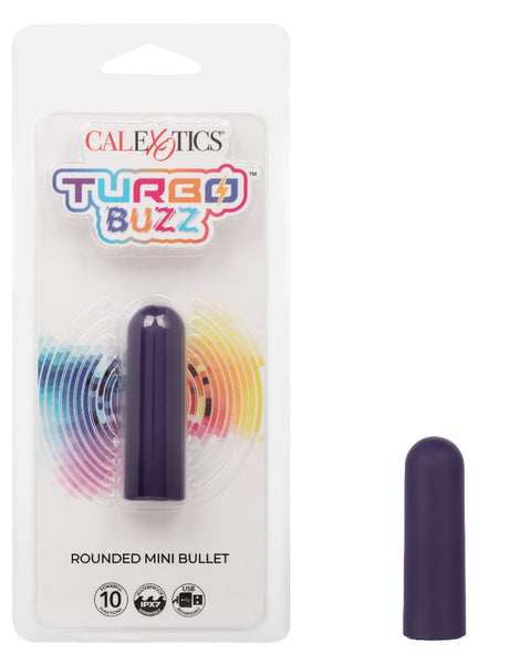 Turbo Buzz Rounded Mini Bullet - Purple CalExotics