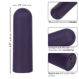 Turbo Buzz Rounded Mini Bullet - Purple CalExotics