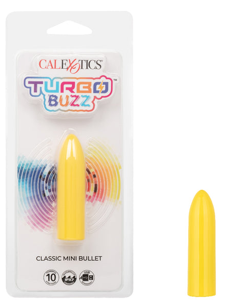 Turbo Buzz Classic Mini Bullet - Yellow CalExotics