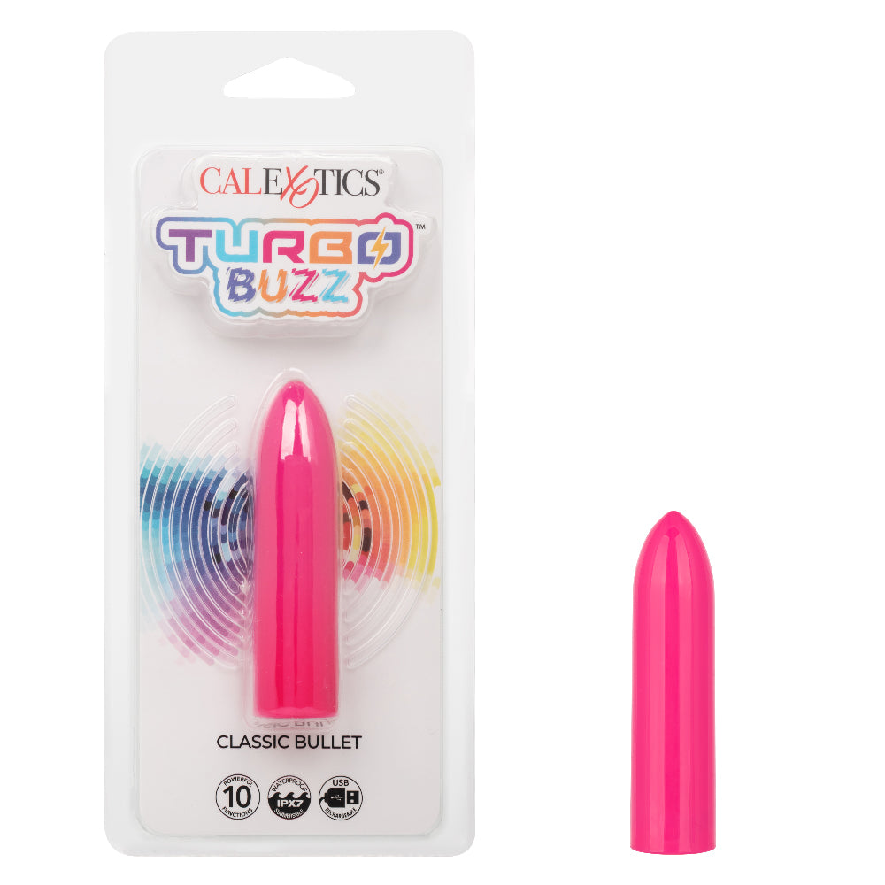 Turbo Buzz Classic Bullet - Pink CalExotics