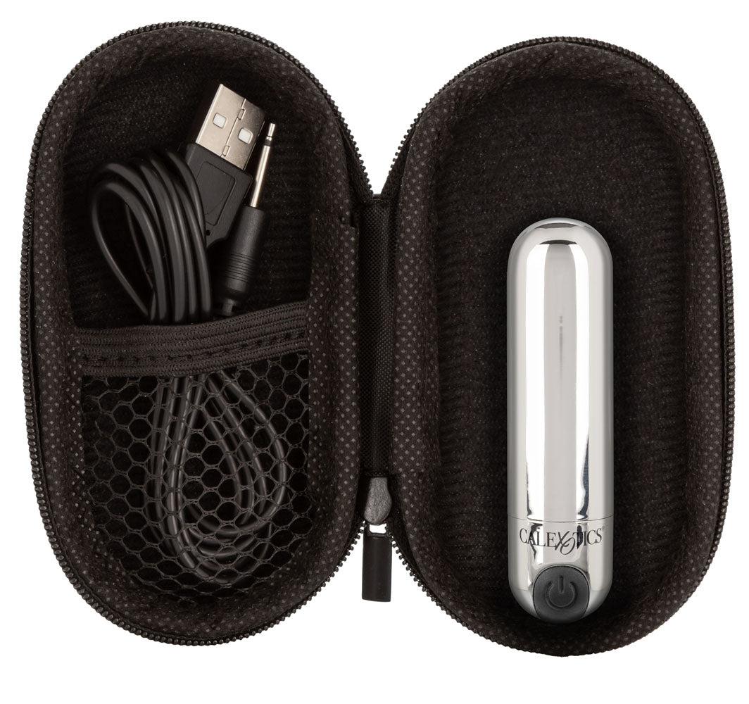 Rechargeable Hideaway Bullet - Silver CalExotics