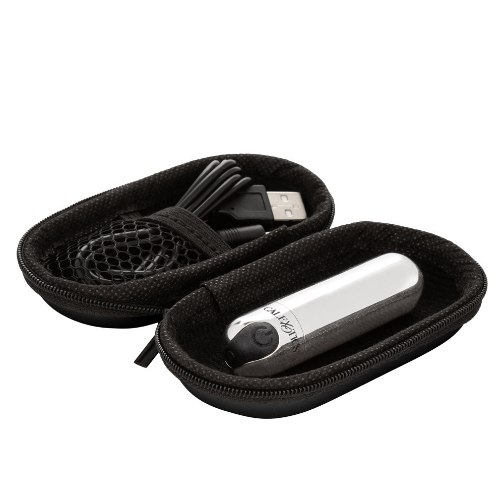 Rechargeable Hideaway Bullet - Silver CalExotics