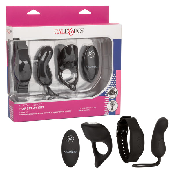 Silicone Remote Foreplay Set CalExotics