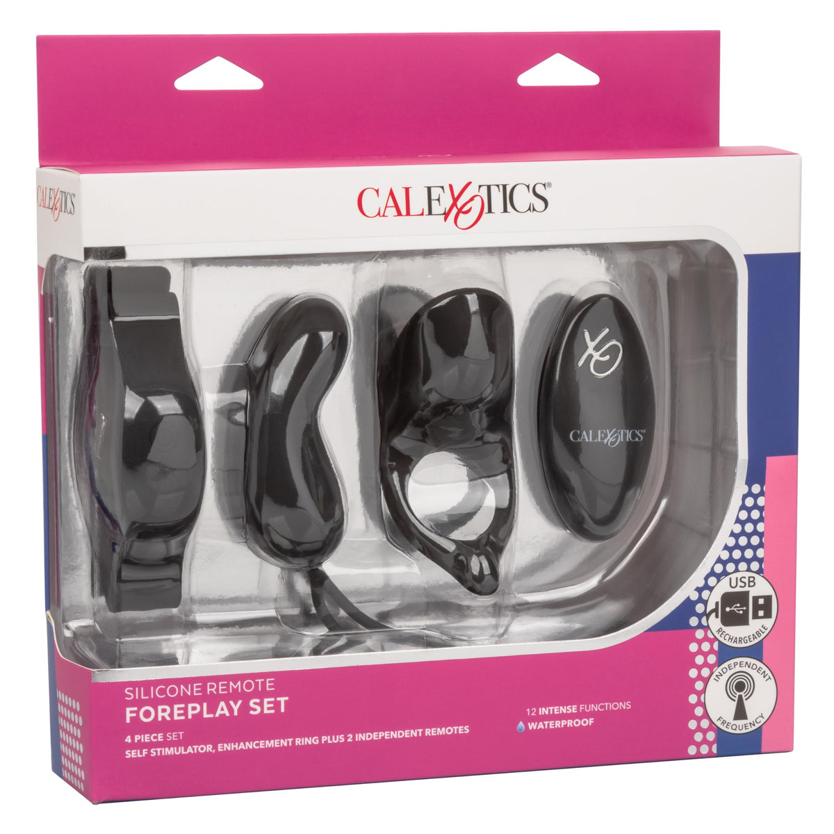 Silicone Remote Foreplay Set CalExotics