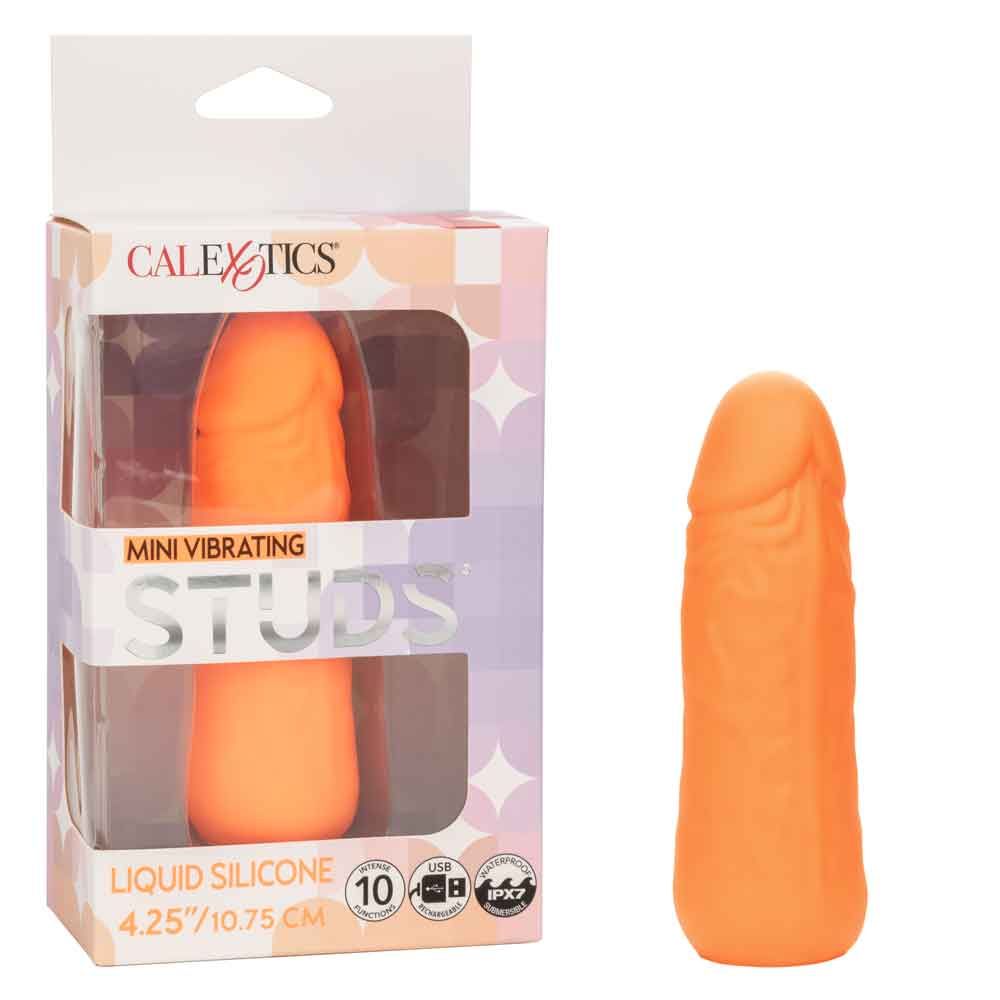 Mini Vibrating Studs - Orange CalExotics