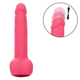 Rechargeable Rumbling and Thrusting Silicone Studs - Pink CalExotics