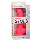 Neon Silicone Studs 6 Inch - Pink CalExotics