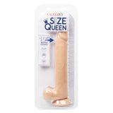 Size Queen 10 inch/25.5 Cm - Ivory CalExotics