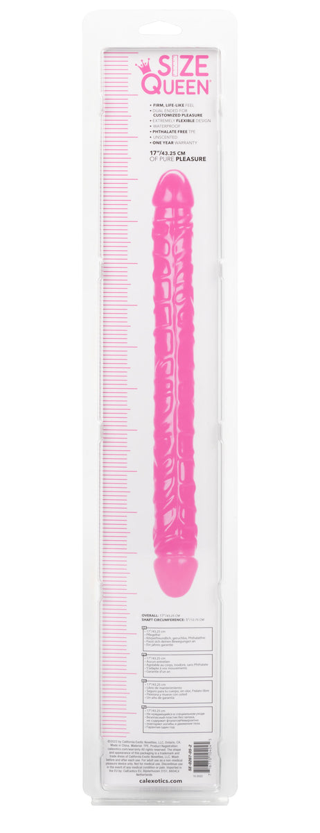 Size Queen 17 inch/43.25 Cm - Pink CalExotics