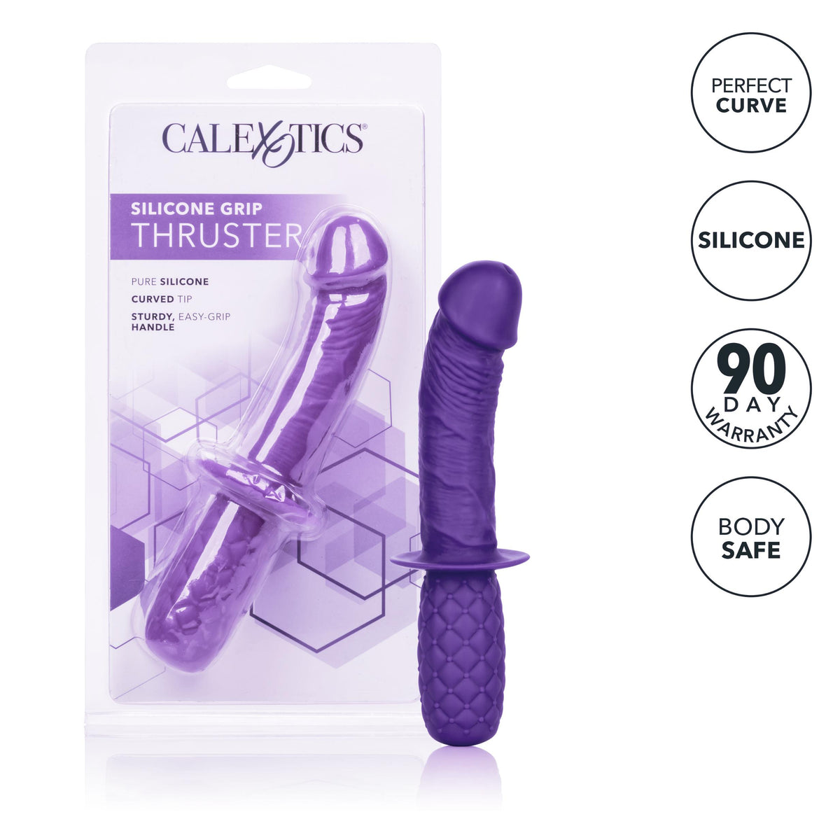 Silicone Grip Thruster - Purple CalExotics