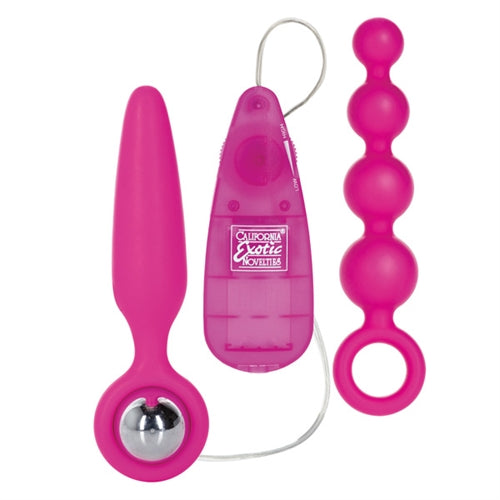 Booty Call Booty Vibro Kits - Pink CalExotics