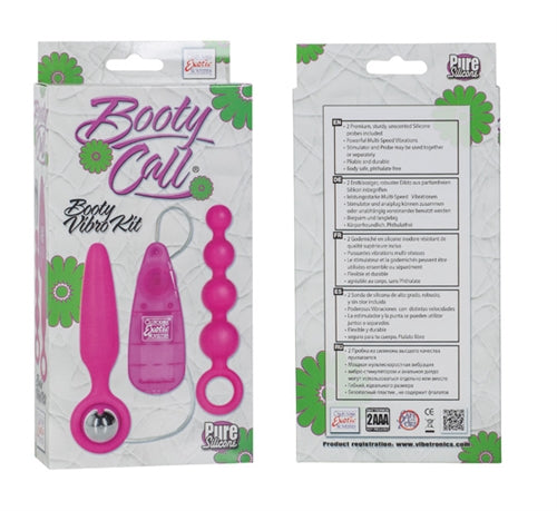 Booty Call Booty Vibro Kits - Pink CalExotics