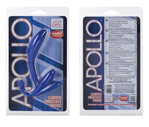 Apollo Curve Prostate Probe - Blue CalExotics