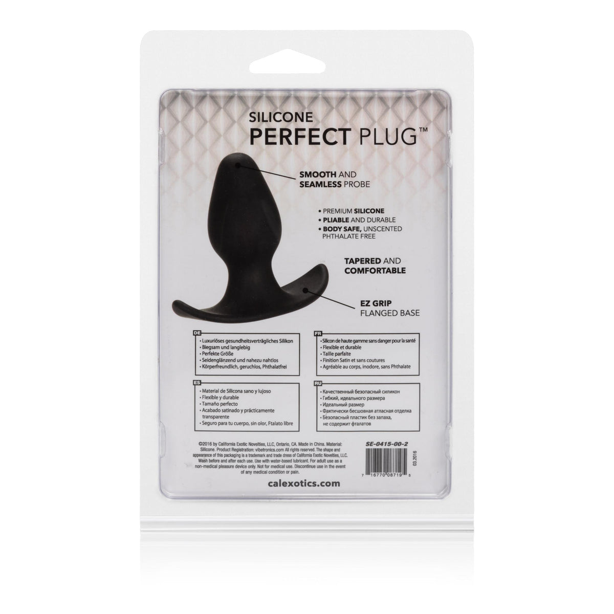 Silicone Perfect Plug CalExotics