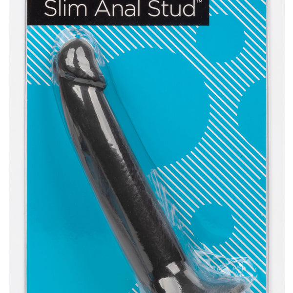 Silicone Slim Anal Stud - Black CalExotics