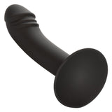 Silicone Curved Anal Stud - Black CalExotics