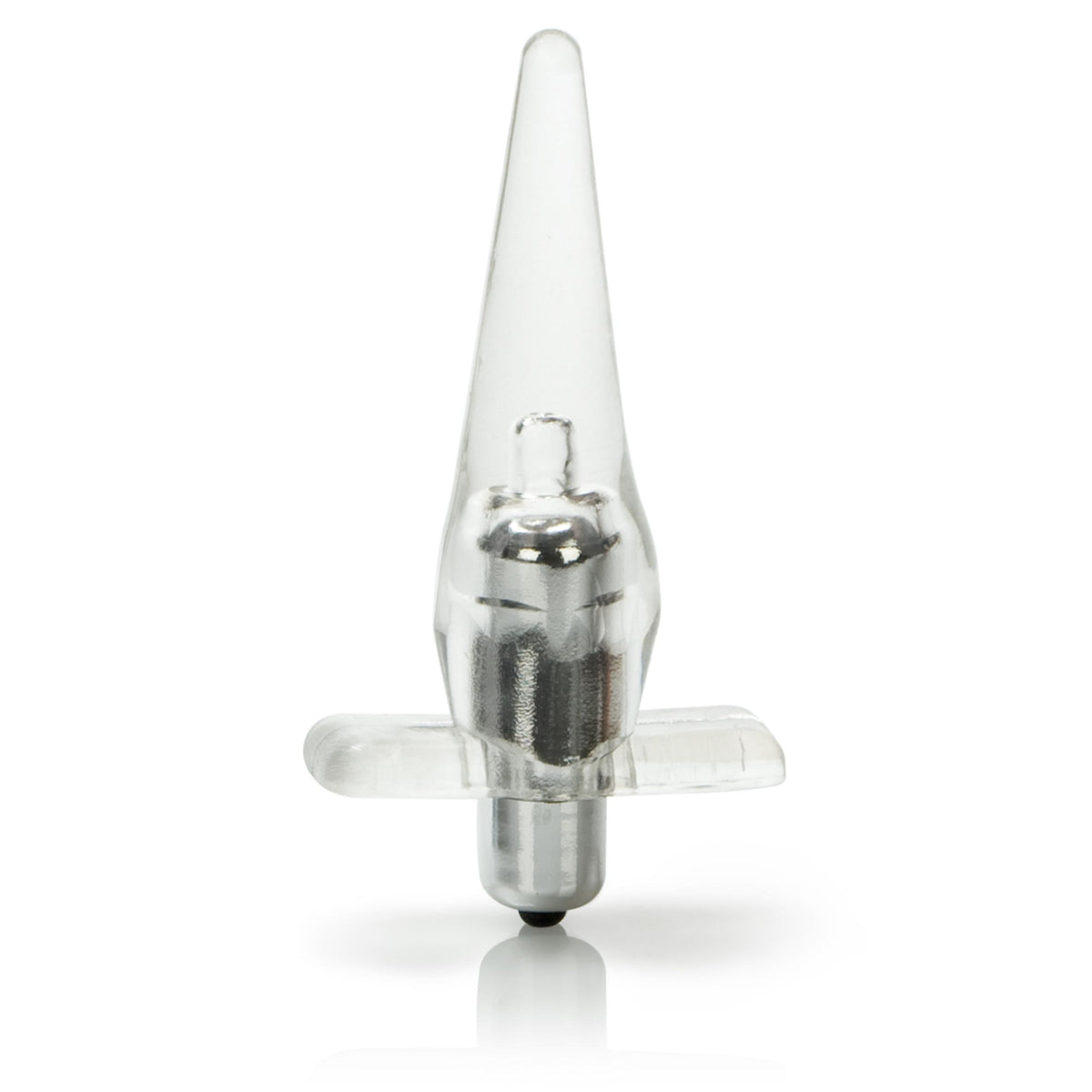 Mini Vibro Tease Slender Probe - Clear CalExotics