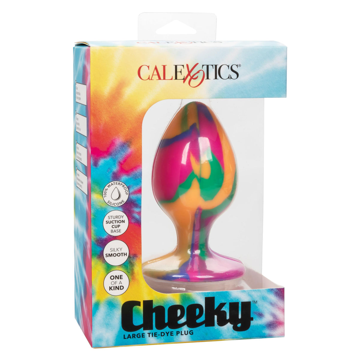 Cheeky Large Tie-Dye Plug CalExotics