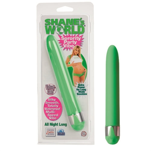 Shanes World Sorority Party Vibe All Night Long - Green CalExotics