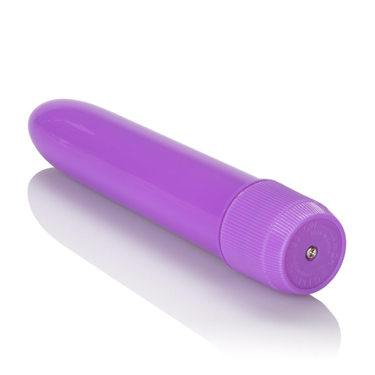 Mini Neon Multi-Speed Vibe 4.5 Inches - Purple CalExotics