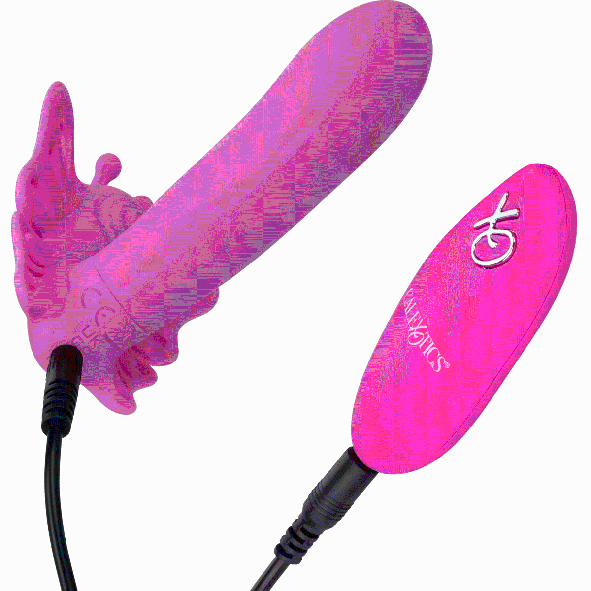 Venus Butterfly Silicone Remote Pulsating Venus G  - Pink CalExotics