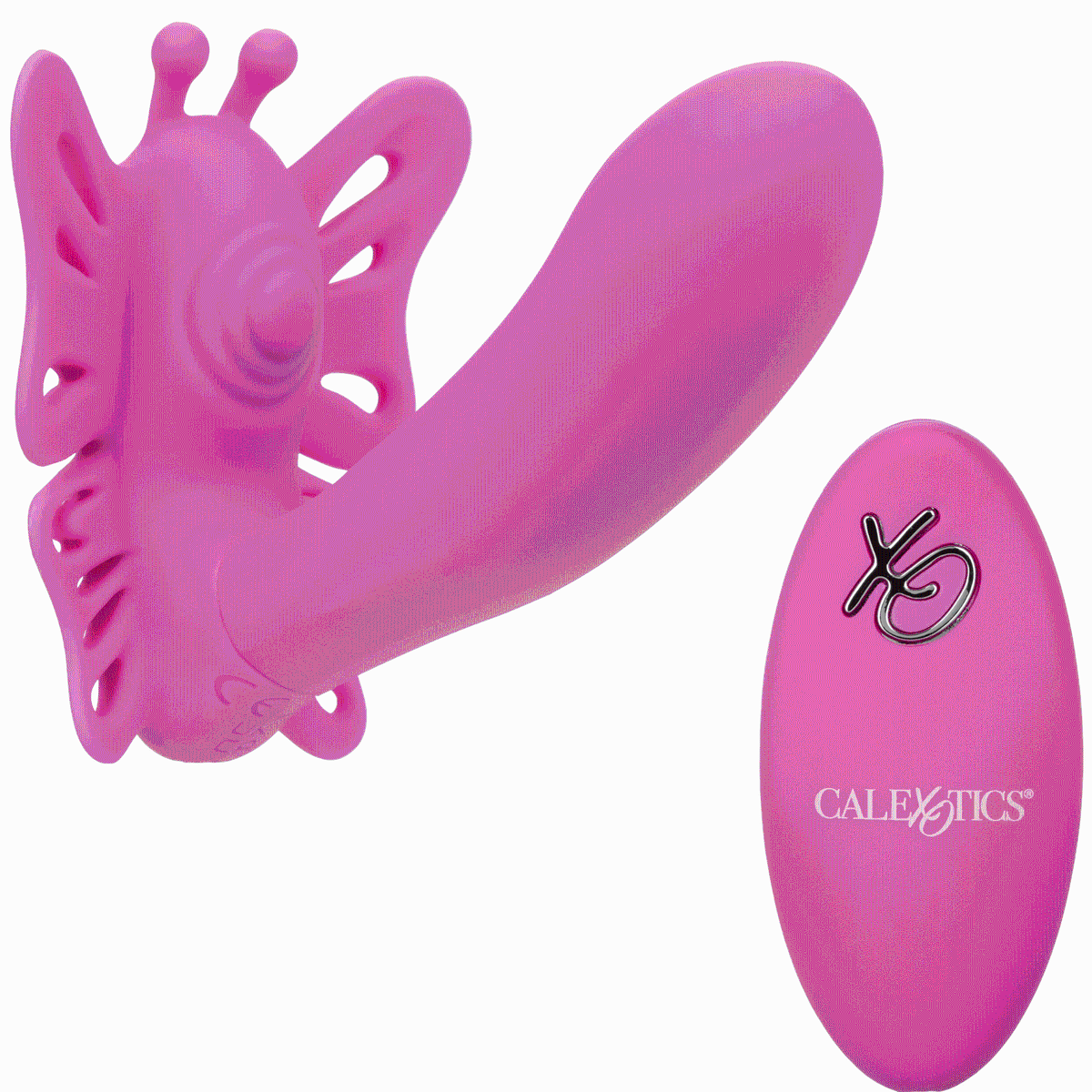 Venus Butterfly Silicone Remote Pulsating Venus G  - Pink CalExotics