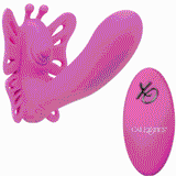 Venus Butterfly Silicone Remote Pulsating Venus G  - Pink CalExotics