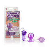 Shane's World Vibrating Turbo Suction Tongue -  Purple CalExotics