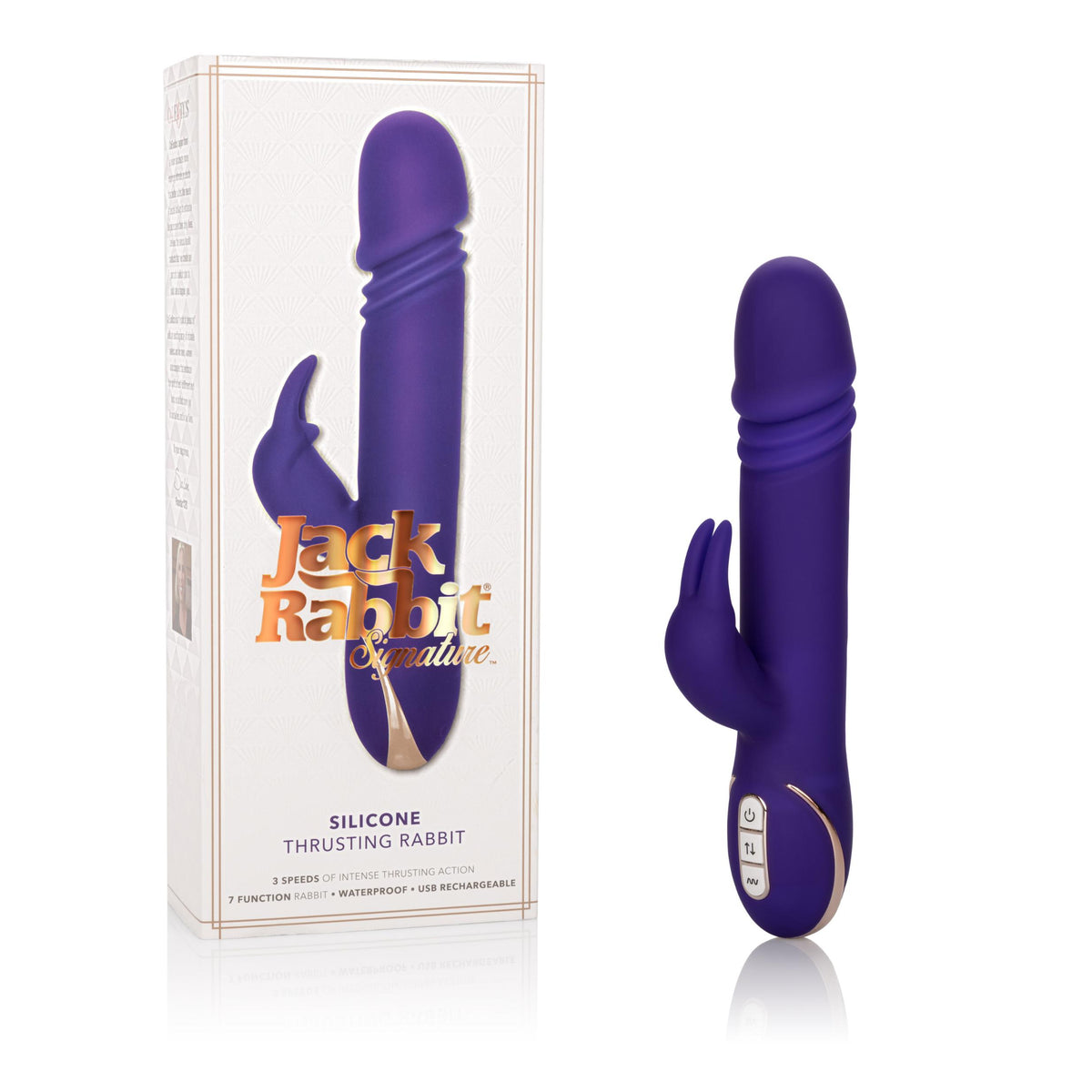 Premium Jack Rabbit Silicone Thrusting Rabbit CalExotics