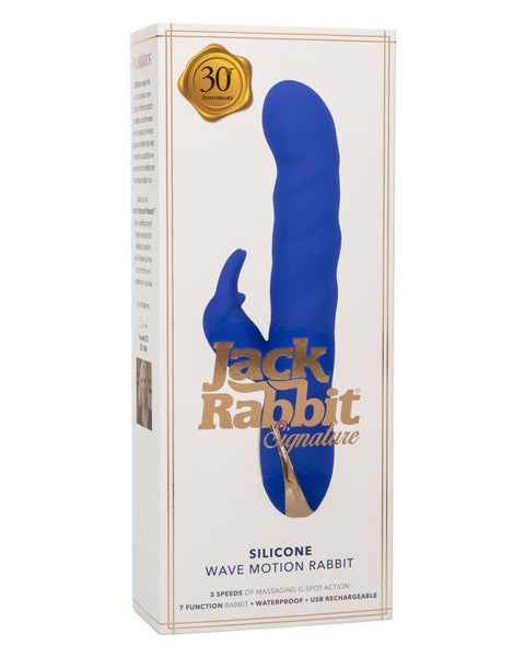 Jack Rabbit Signature Silicone Wave Motion Rabbit  - Blue CalExotics