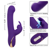 Jack Rabbit Signature Silicone Suction Rabbit -  Purple CalExotics