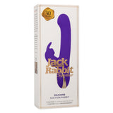 Jack Rabbit Signature Silicone Suction Rabbit -  Purple CalExotics