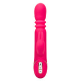 Jack Rabbit Signature Heated Silicone Triple  Fantasy Rabbit - Pink CalExotics