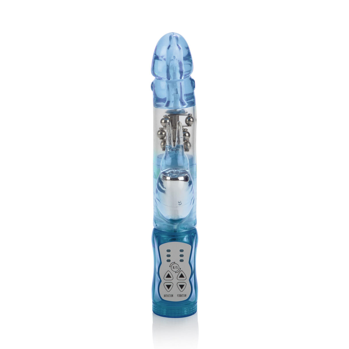 Waterproof Jack Rabbit Floating Beads - Blue CalExotics