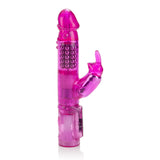 Waterproof Jack Rabbit 5 Rows - Pink CalExotics