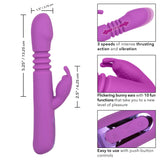 Jack Rabbit Elite Thrusting Rabbit - Purple CalExotics