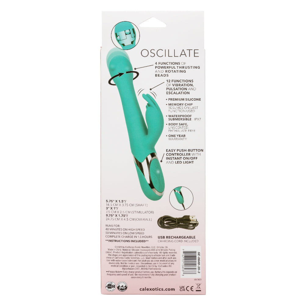 Enchanted Oscillate - Turquoise CalExotics