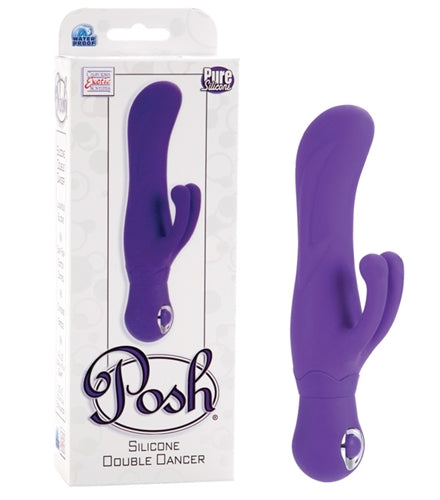 Posh Silicone Double Dancer - Purple CalExotics