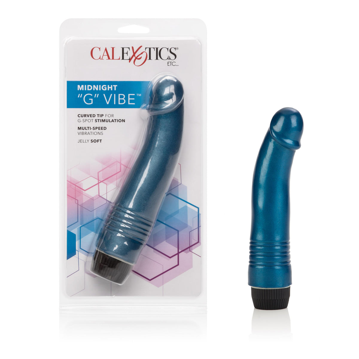 Midnight G Spot Vibrator 6.75 Inches CalExotics