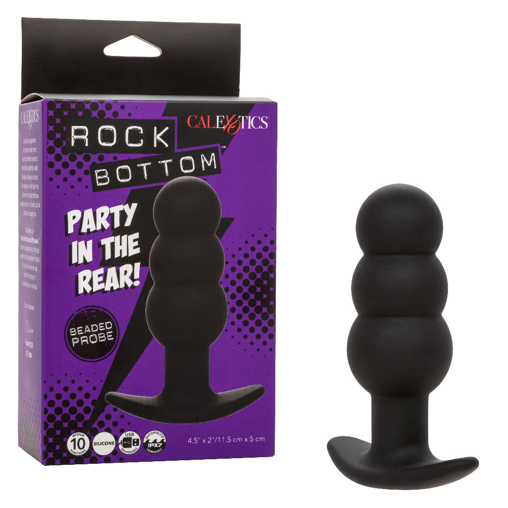 Rock Bottom Beaded Probe - Black CalExotics