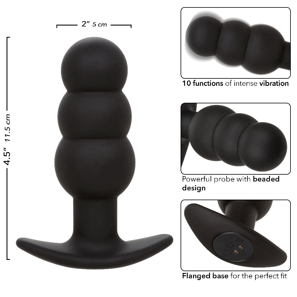 Rock Bottom Beaded Probe - Black CalExotics