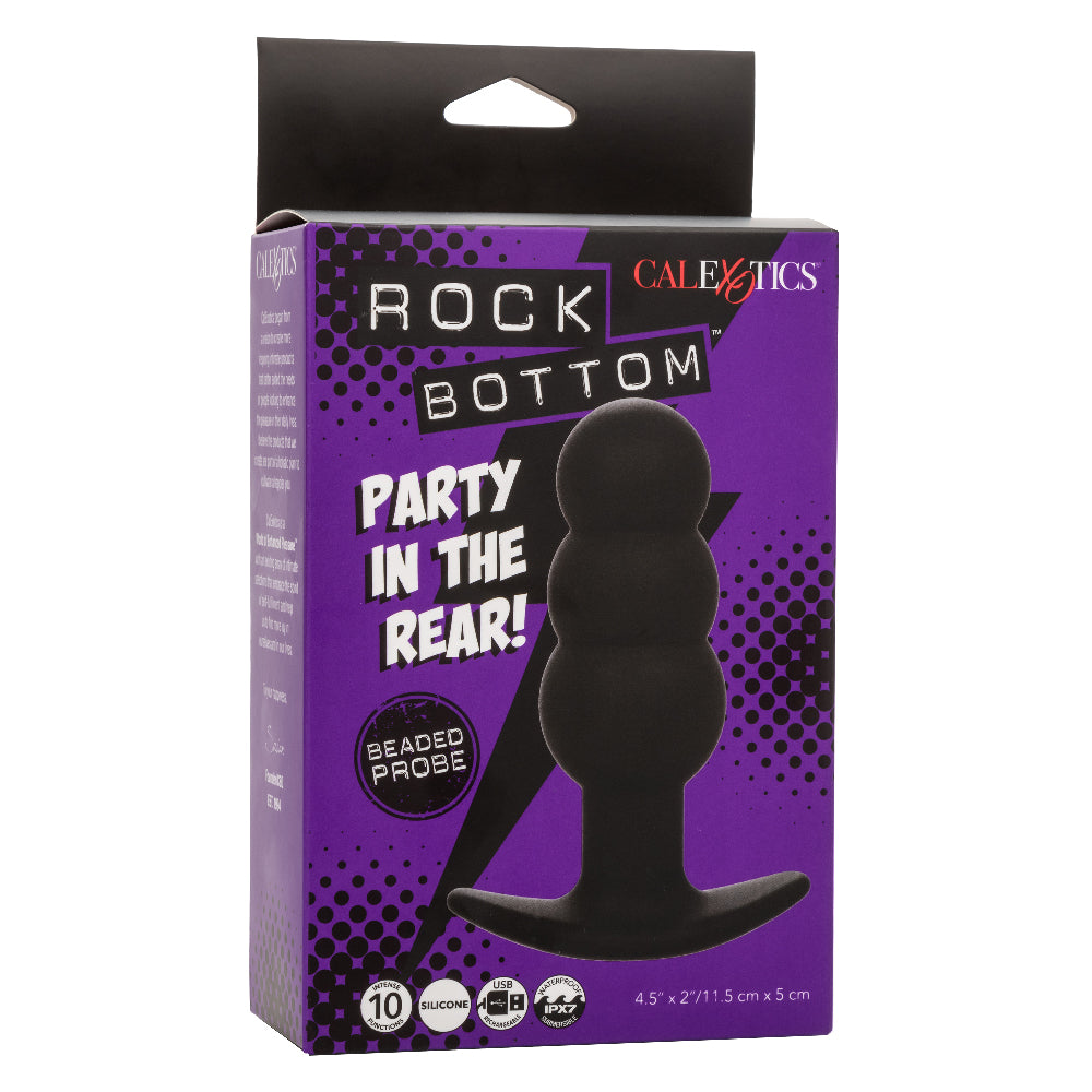 Rock Bottom Beaded Probe - Black CalExotics