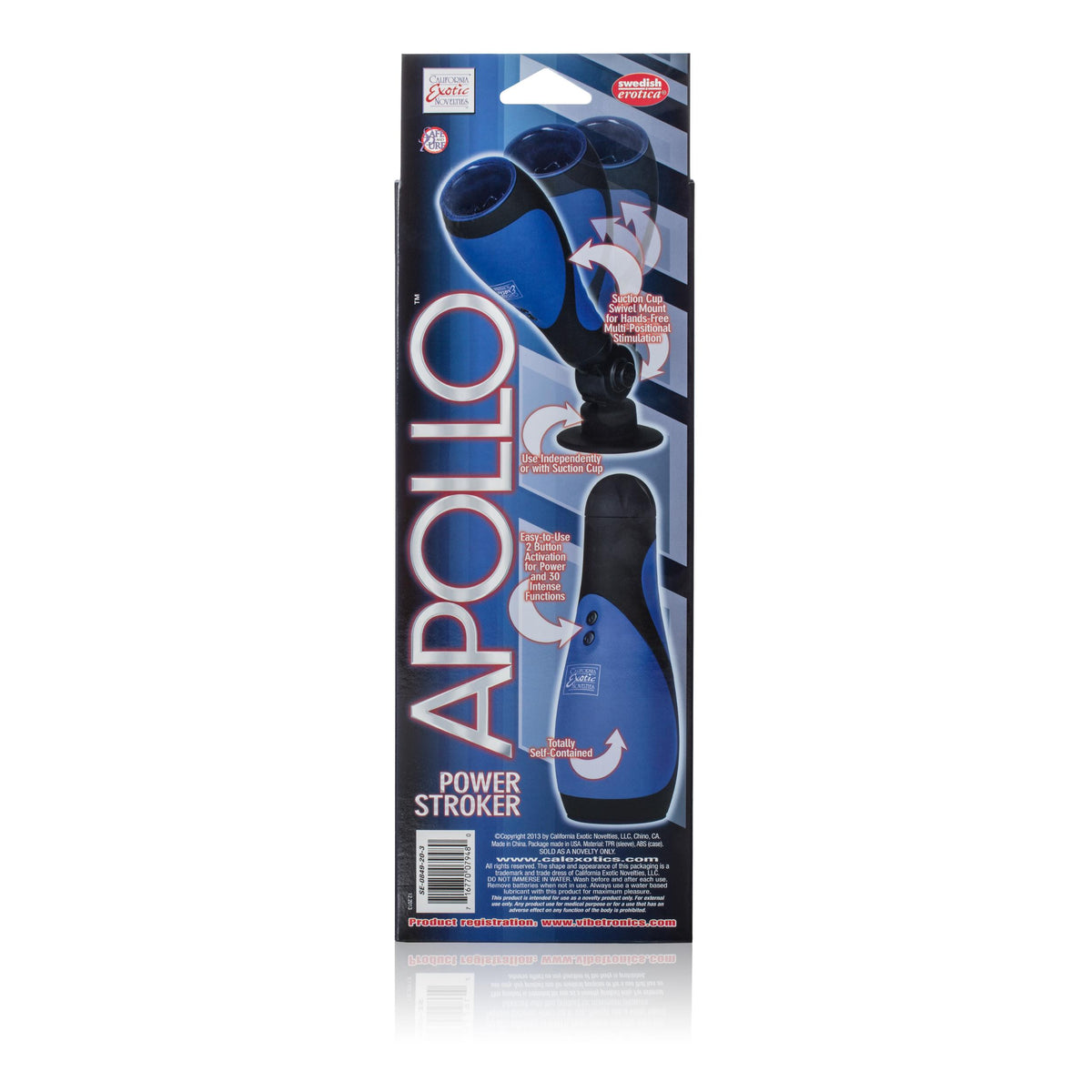 Apollo Power Strokers - Blue CalExotics